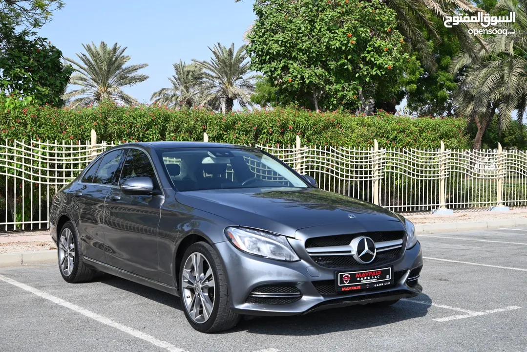 ENGINE+GEAR+CHASSIS GURANTEE - MERCEDESE C300 2.0 4MATIC LEXURY AWD 2017  - US SPECS