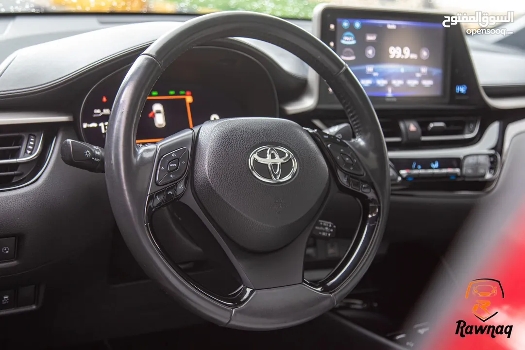 ‏2020 Toyota C-HR EV خمري مميز اعلا صنف دايمنك  ( DYNAMIC )