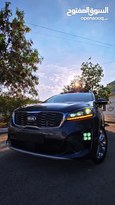 اجمل كيا سورينتو فل ملغم حبه بحاله شركه