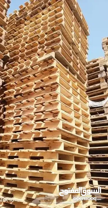 بيع وشراء جميع انواع ومقاسات الطبالي الخشب والبلاستيك وتوريد لشركات