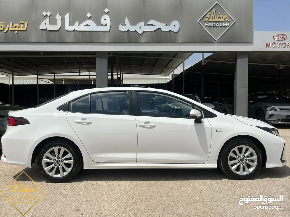 اقساط تويوتا كورولا هايبرد 2025 زيرو بدون دفعة اولى للعمومي في حال وجود الطبعة