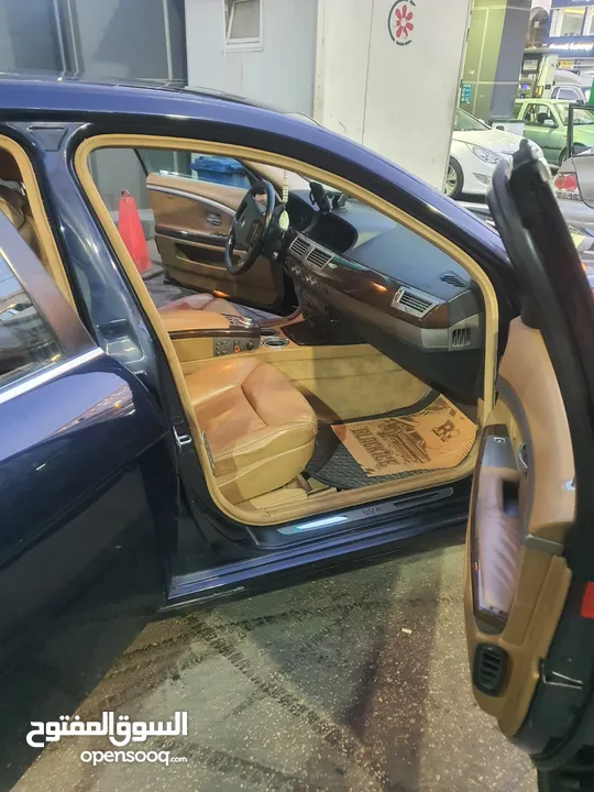 سيارة للبيع BMW 750 Li موديل 2007 أعلى مواصفات كاش فقط بسعر 6500 دينار قابل للتفاوض بعد المعاينة