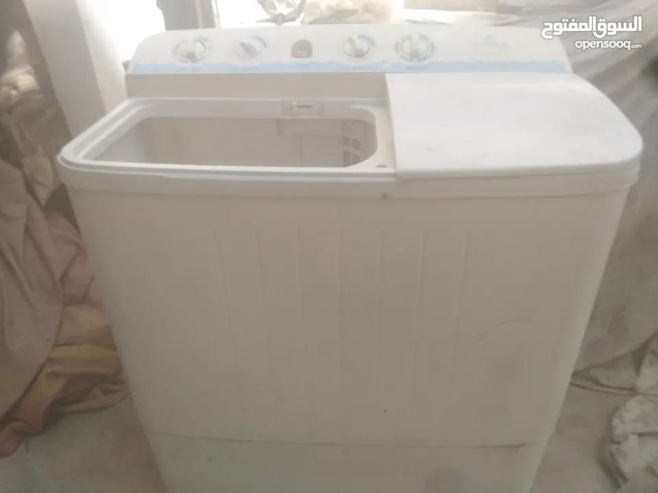 غساله حوضين بحالة جيدة نوع جنرال