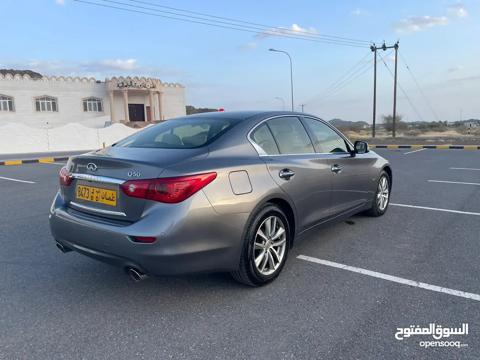 انفنتي Q50s للبيع وكالة عمان