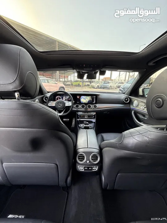 مرسيدس E350 2020 AMG فحص كامل فل اضافات اعلى صنف وارد المانيا ممشى قليل بحالة الوكالة