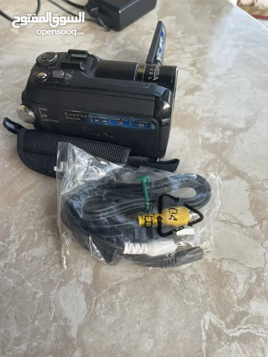 Camera JVC Hybrid record video and still images on HDS or SD card