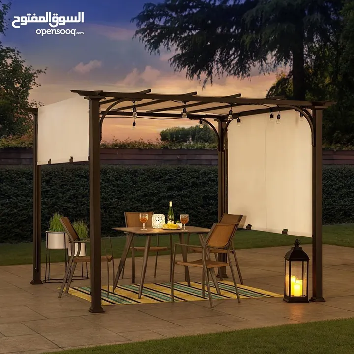 #عرض مميز من #Home_Decor  #Pergola للفلل والاستراحات والشاليهات Pegola ممتازة بتشطيب راقي هذه المظلة