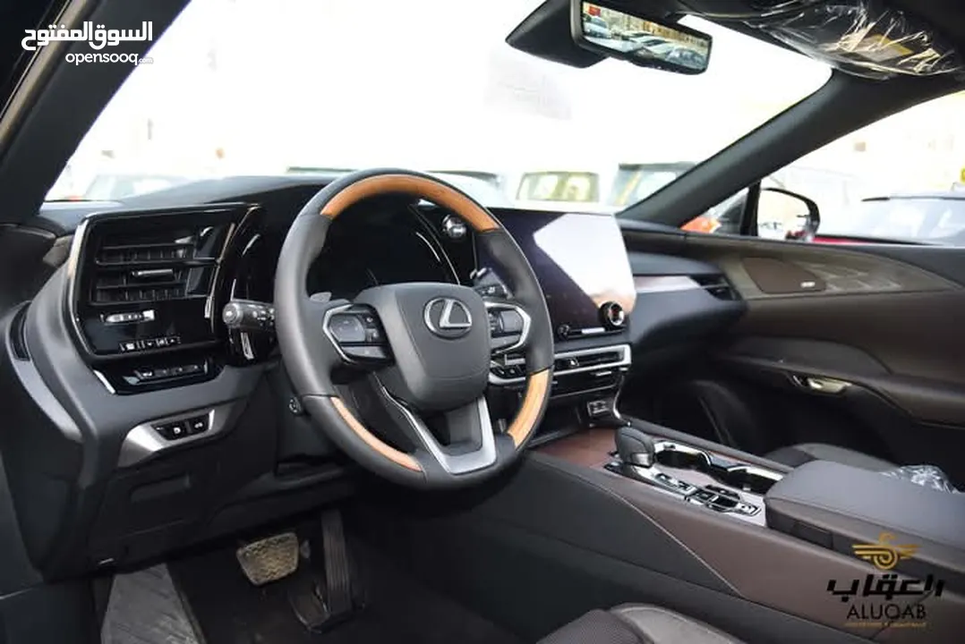 لكزس RX350 L2 2024 مع الميزات المتطورة والفخمة لون اسود ميتالك مميز
