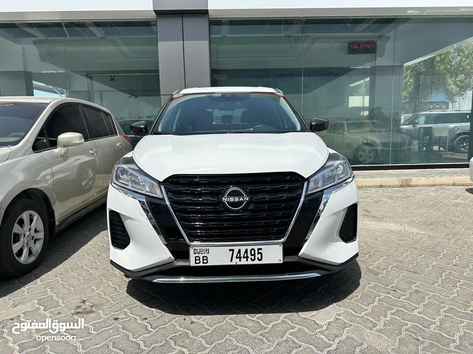 Nissan Kicks 2023 for rent daily/80AED