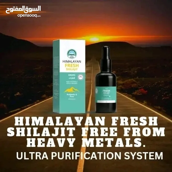 Himalayan fresh shilajit organic purified resins and drops forms both available now in Oman