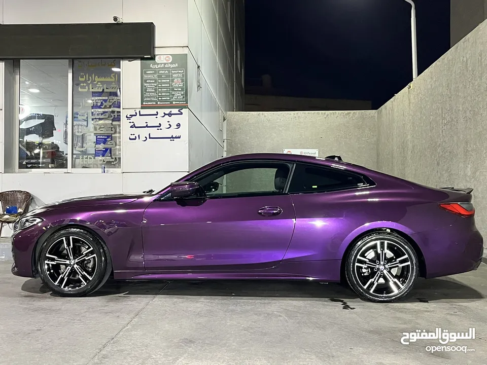 Bmw G22 4 series Coupe 2022  kit M interior/exterior Low Mileage 11000km  وارد.               اوروبي