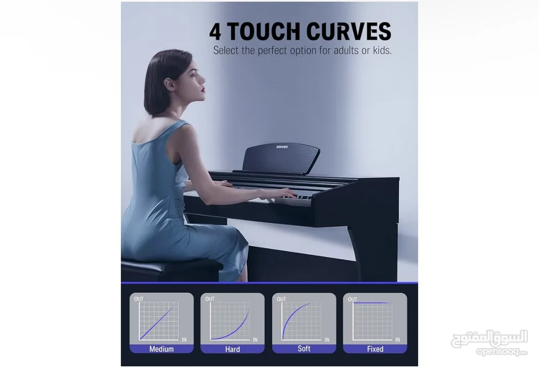 Donner DDP-300 Digital Piano – بيانو ديجيتال احترافي بحالة ممتازة