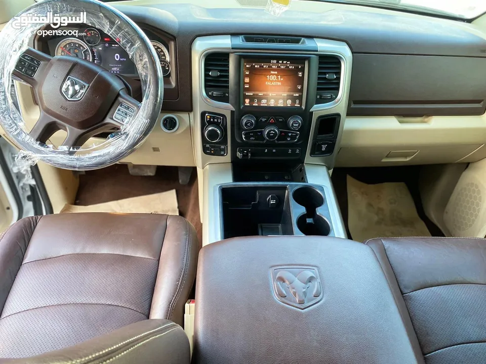 دودج رام ديزل + بنزين فل كامل فحص كامل حرة Dodge Ram 1500 Lone star Eco diesel 2015
