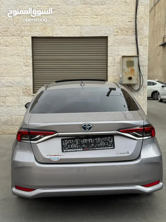 تويوتا كرولا 2021 هايبرد جمرك جديد للبيع