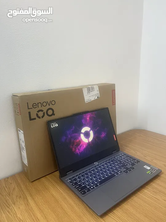 Lenovo LOQ 15ARP9 Gaming And Design Laptop لابتوب قوي جدا للتصميم والألعاب والبرامج الثقيلة