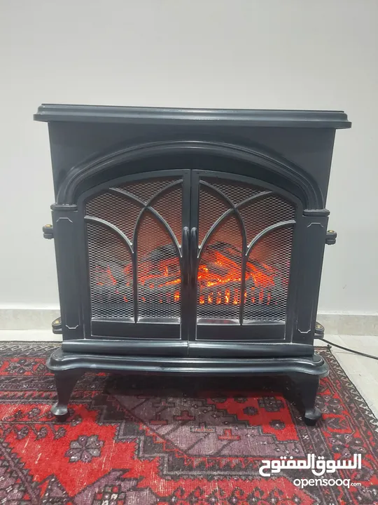 Electric fireplace heater