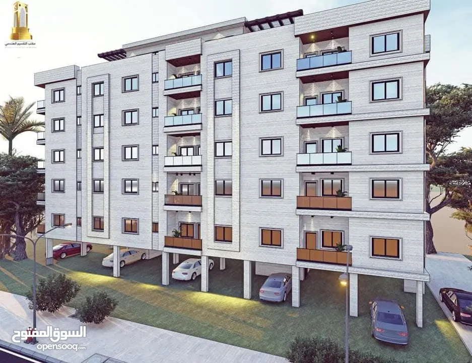 شقتين للبيع بإطلاله جميلة ومنطقة راقية