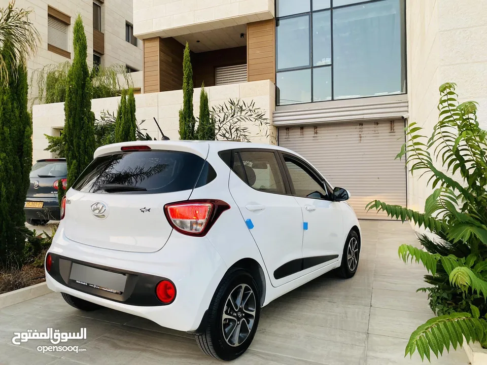 هونداي i10  فل اوتماتك صلاة النبي بحالة فوق الممتازة 2019 يد اولى ولا غرام بوية الله يبارك ...