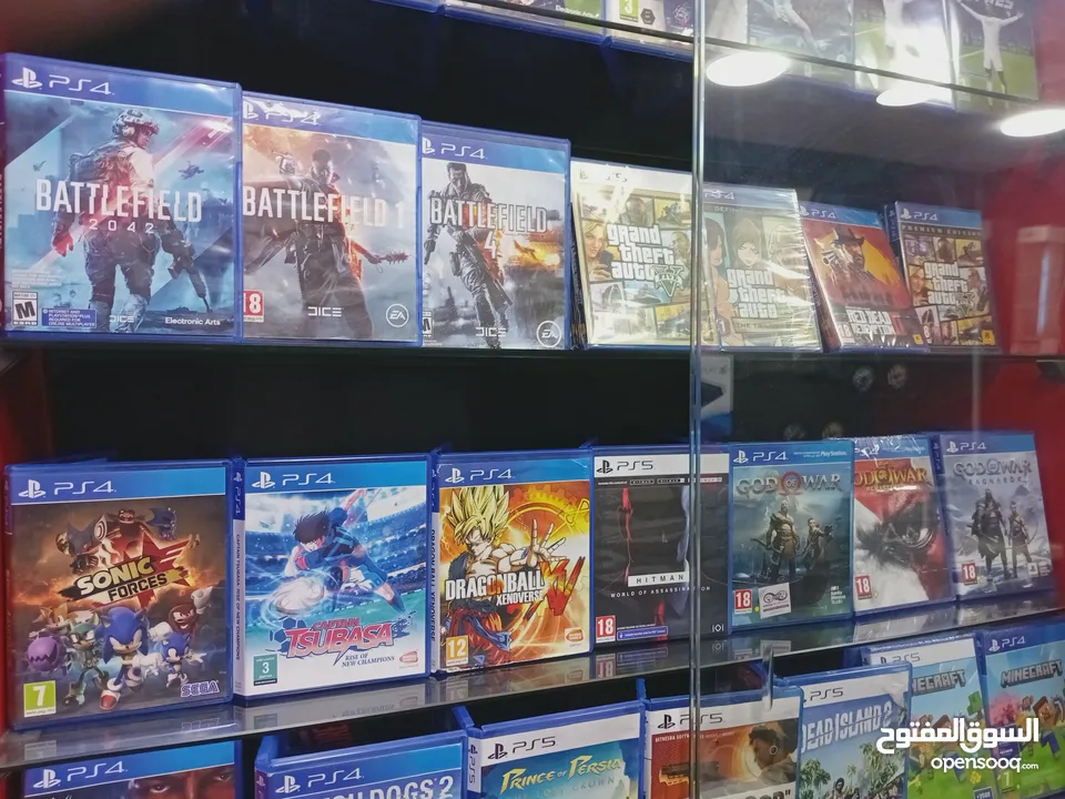 سيديات بلايستيشن فور  و فايف PS4 &PS5 CD.S