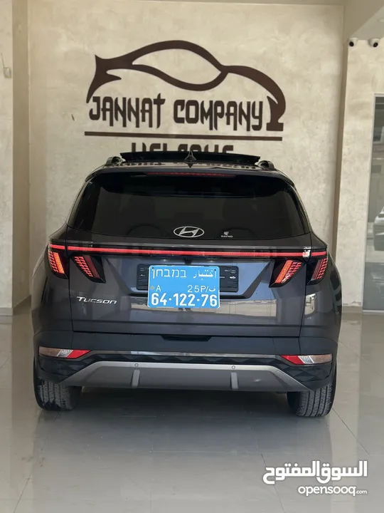 هونداي توسان هايبرد مع بانوراما