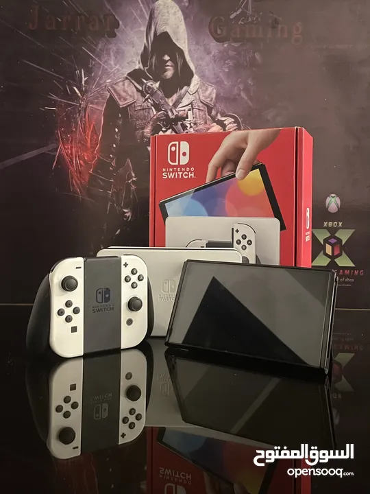 Nintendo switch Oled بحاله الجديد