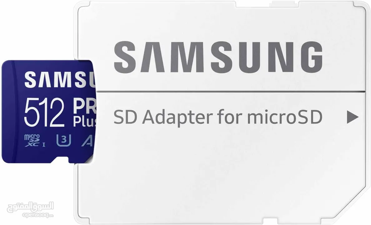 بطاقة ذاكرة سامسونج 512 جيجا برو بلس للكاميرات والموبايلات microsd 512Gb samsung