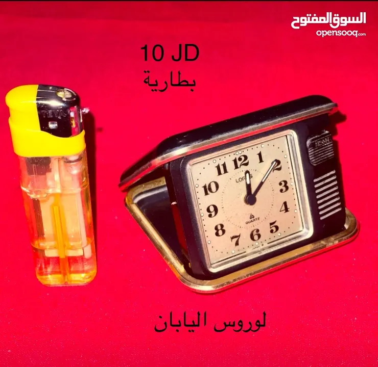 ساعات منبهه قديمة. خصم 20٪؜ على الاسعار الموجودة على الصور والتفاصيل في الوصف.