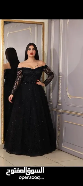 فساتين سهرة للبيع يوجد عدة مقاسات