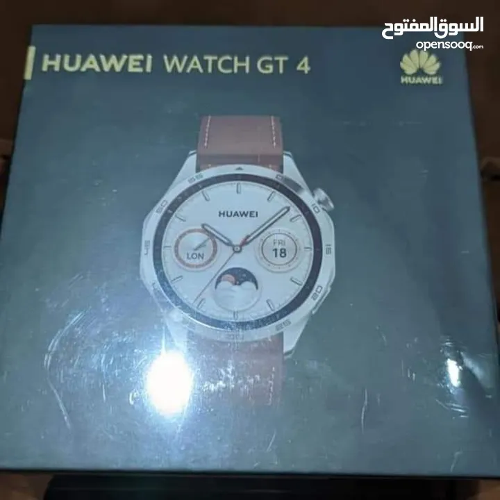 ساعة هواوي جي تي 4 Huawei Watch GT 4 brown