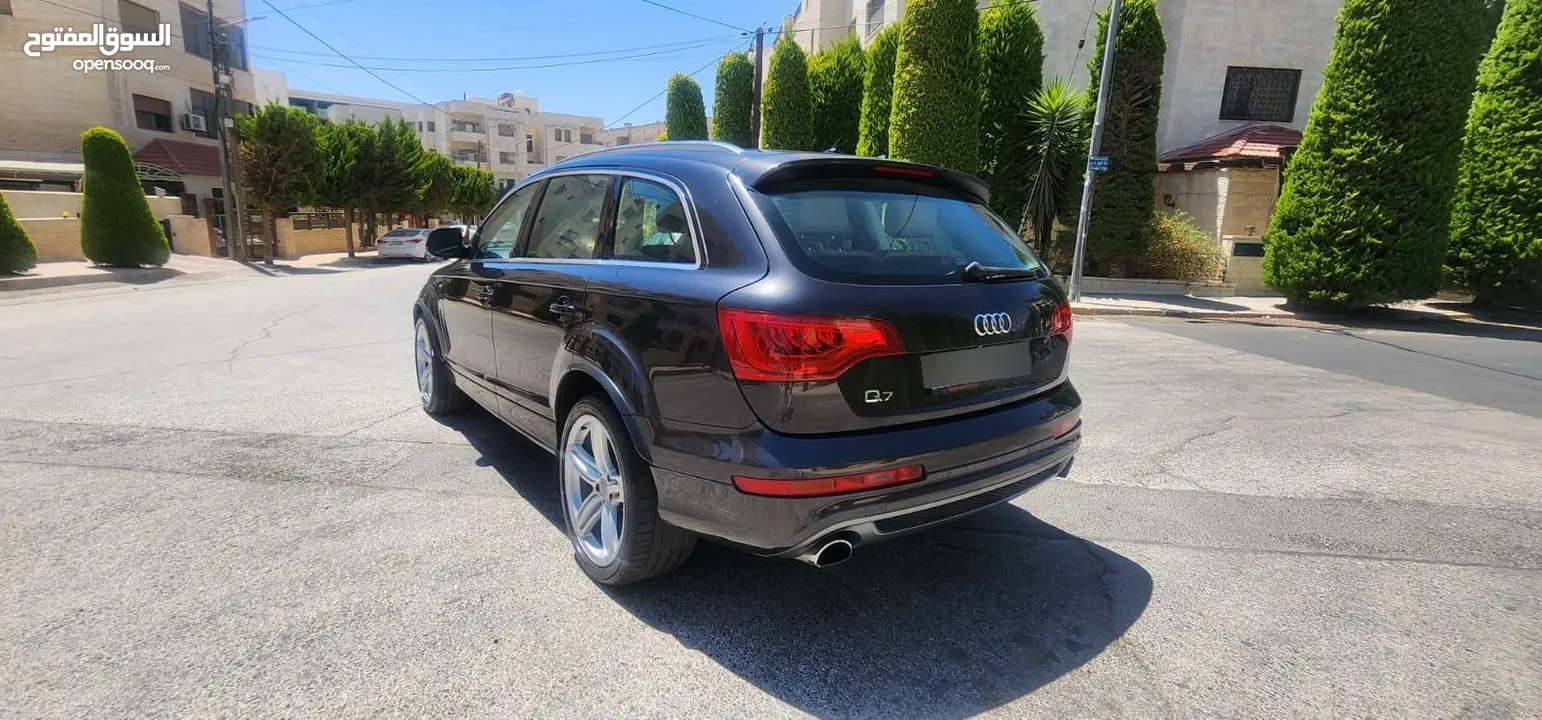 كاش أو اقساط من المالك AUDI Q7 2013 SLINE ممشى قليل 3.0cc سوبر تشارج فل كامل أعلى صنف فحص كامل