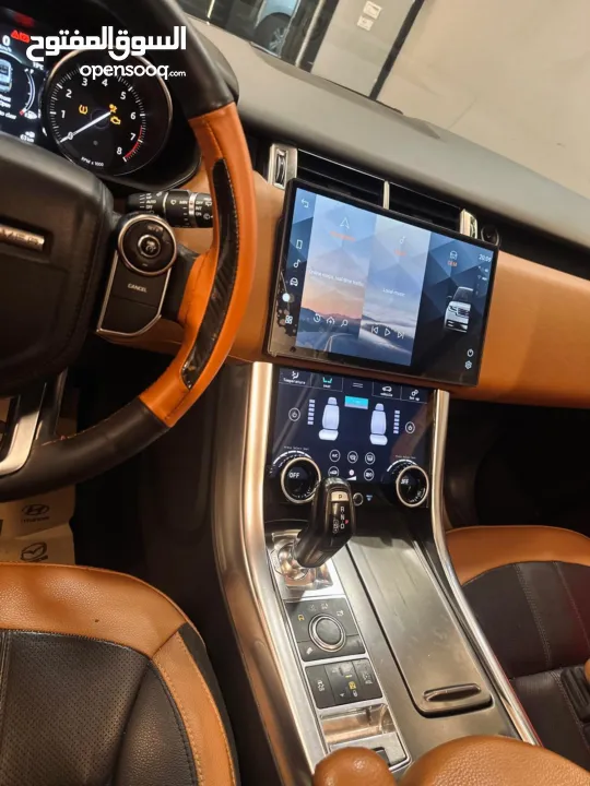 رينج روفر سبورت معدل 2022 بنزين صفر خربات اقتصادي   خالي من اي عيوب للبيع او البدل