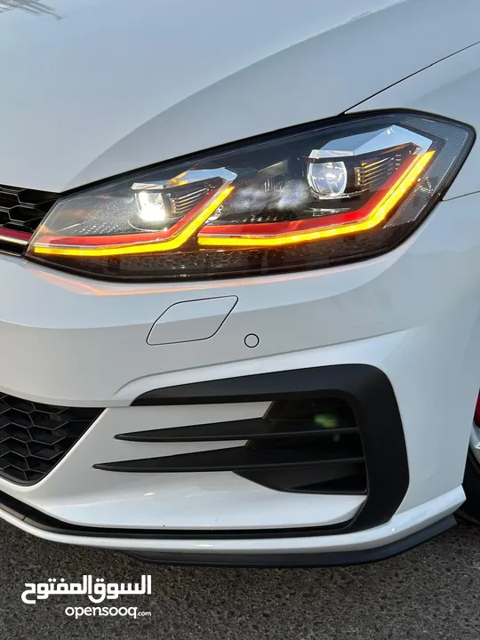 جولف GTI MK7.5 PERFORMANCE فل اضافااات ولا جرام بوية بحالة الوكالة عداد اصلي 47