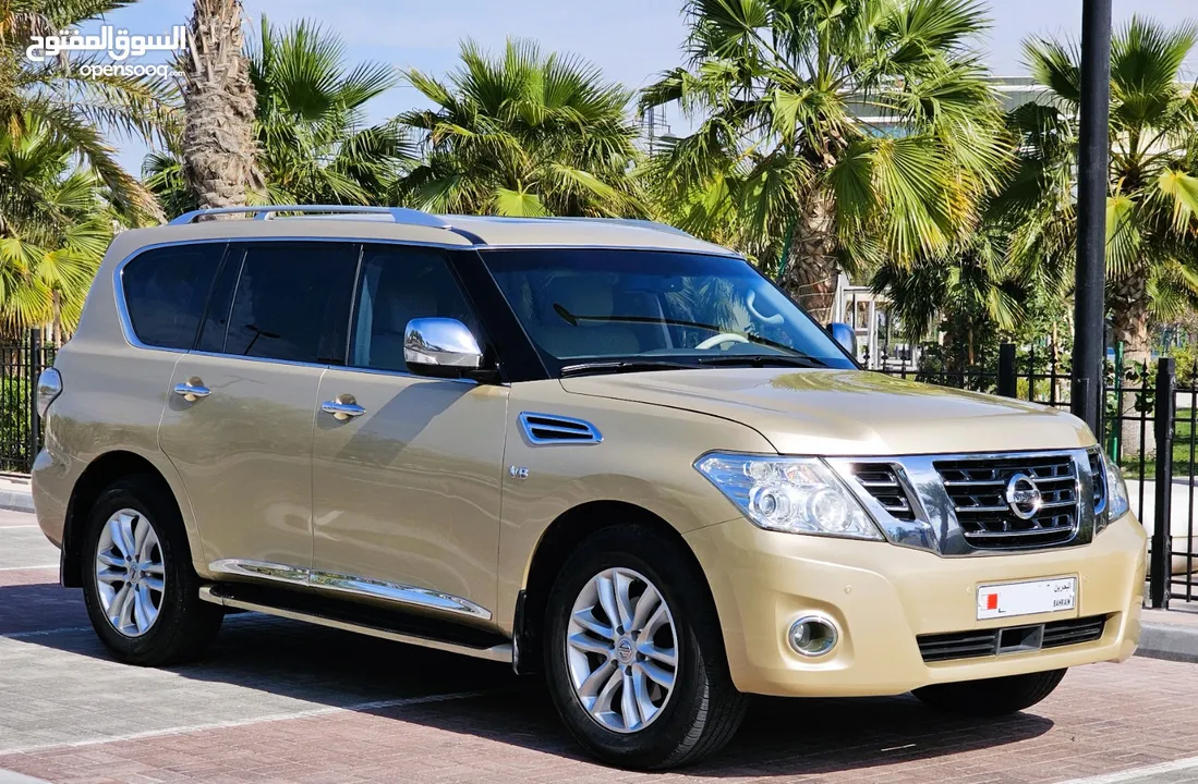 NISSAN PATROL V8 2012 4 WHEEL DRIVE LE FULL OPTION