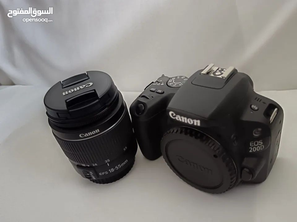 كاميرات كانون وعدسات 5D Mark IV, 6D Mark II, RP, 250D, 200D  شترات أقل من 1k وبطاريات إضافية
