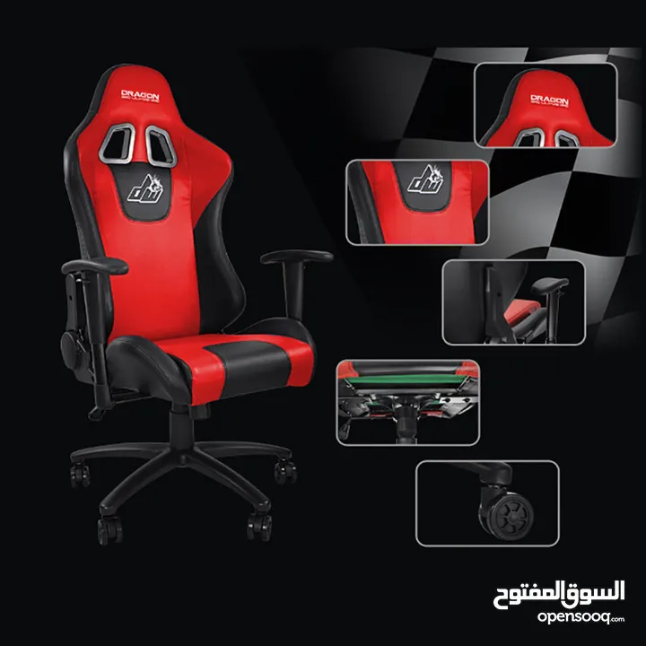 كرسي جيمنغ  Dragon War Gaming Chair GC-004