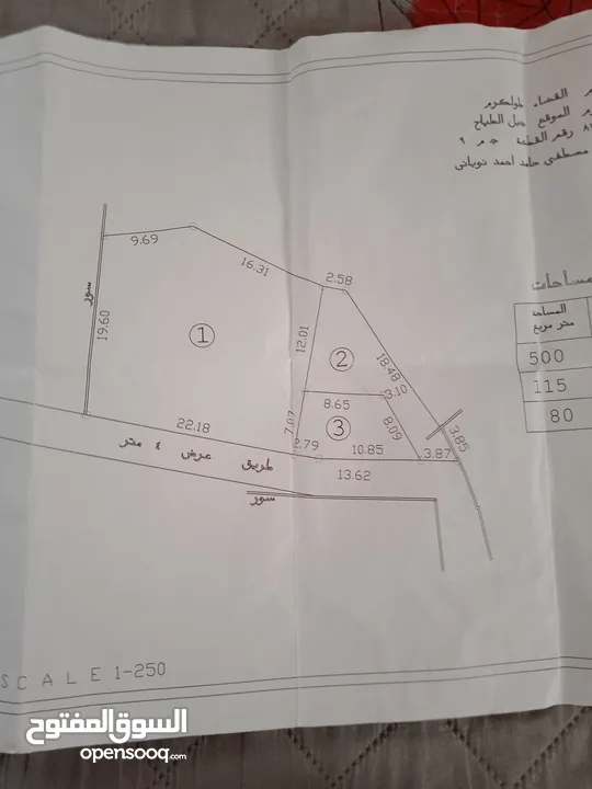 قطعة ارض للبيع
