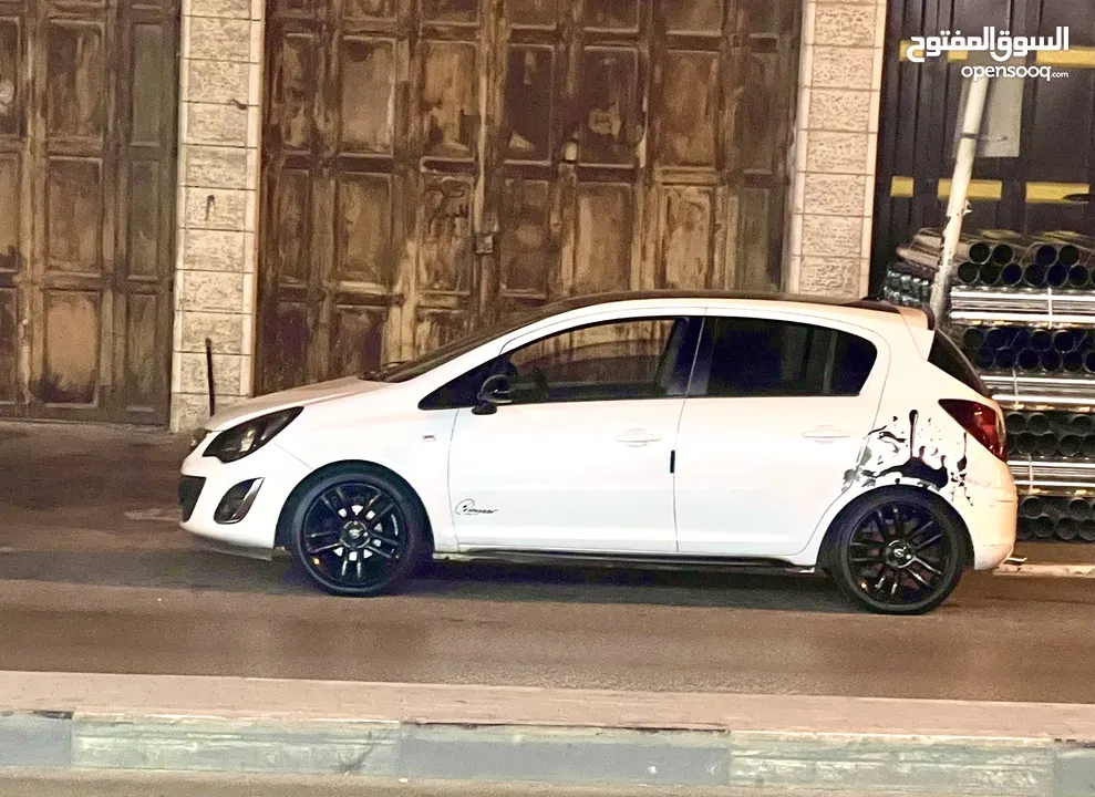 اوبل كورسا 2014  مميزة وفحص 100 ٪