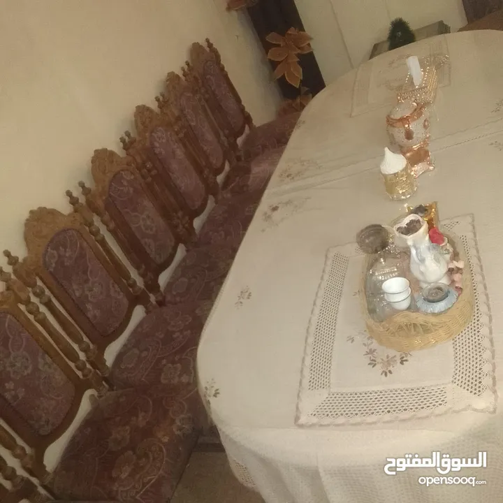 طقم كورنر وطاولة سفرة