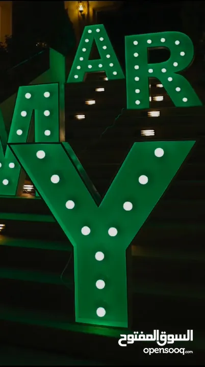 For Sale: Complete LED Marquee Letter Collection – Perfect for Weddings, Proposals, and Events
