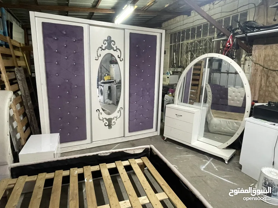 غرفة نوم  كامله تفصيل  خشب ساندوش   موجود في رام الله سعر2000  شامل  التوصيل