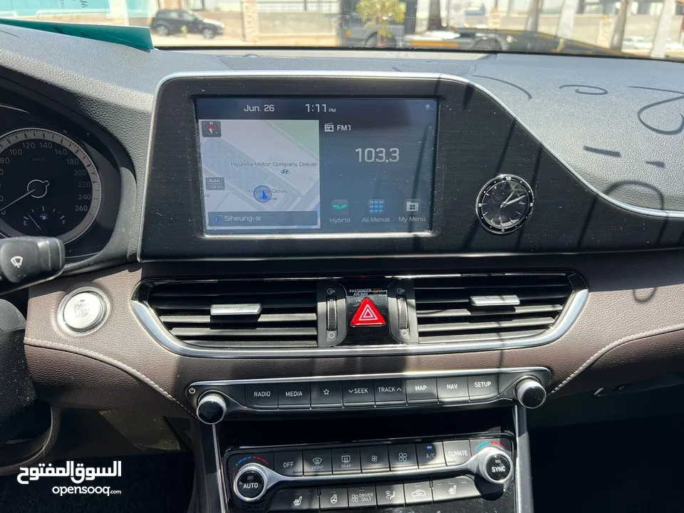 هونداي ازيرا ( جرانديور ) فحص كامل 7 جيد فل بدون فتحة جمرك وترخيص جديد