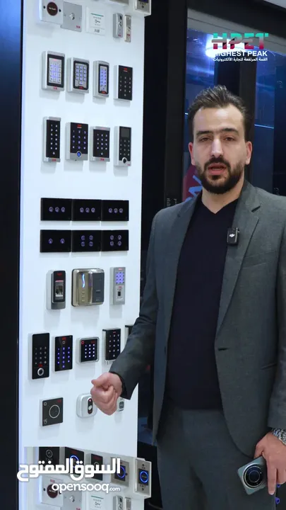 وحدة تحكم دخول  Access Control – أمان وتحكم احترافي!  تدعم كرت - بصمة