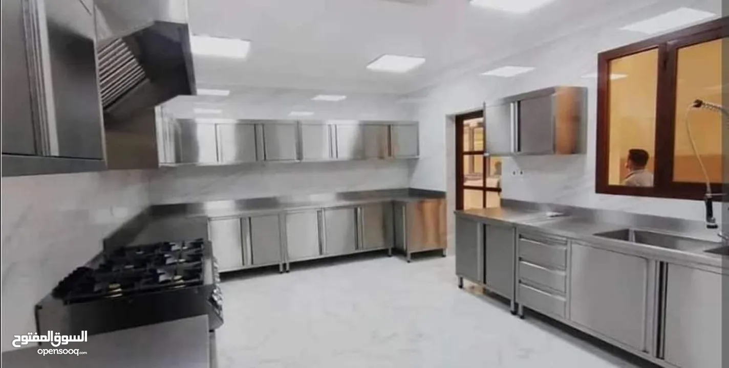 مطابخ منزليه ستانلس ستيل 304 بأحدث الموديلات kitchen hoom