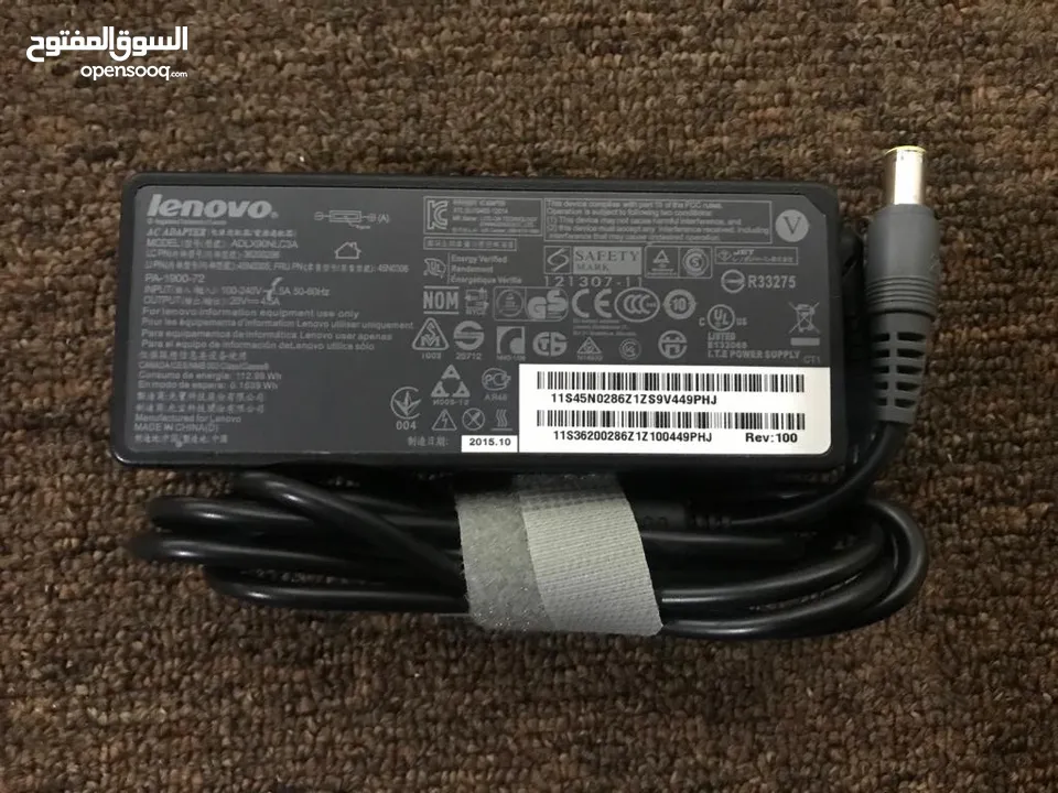 شاحن لابتوب lenovo للبيع
