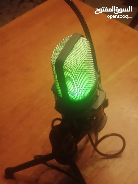 RGB mic usb with stand small