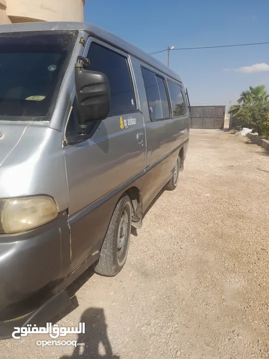 باص h100 موديل 2001  متور 27 بي بي   بككس ريسنج   قير عريض   باص عادي مو لمتد   مرخص لغايت 2025/10/1