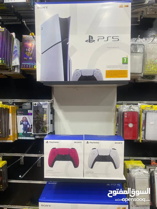 بلاستيشن ps5 slim 1T جديد نسخة شرق الاوسط