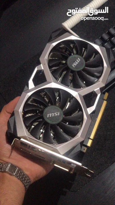 Rtx 2060 msi 6gb  مستعمل بحالة ممتازة