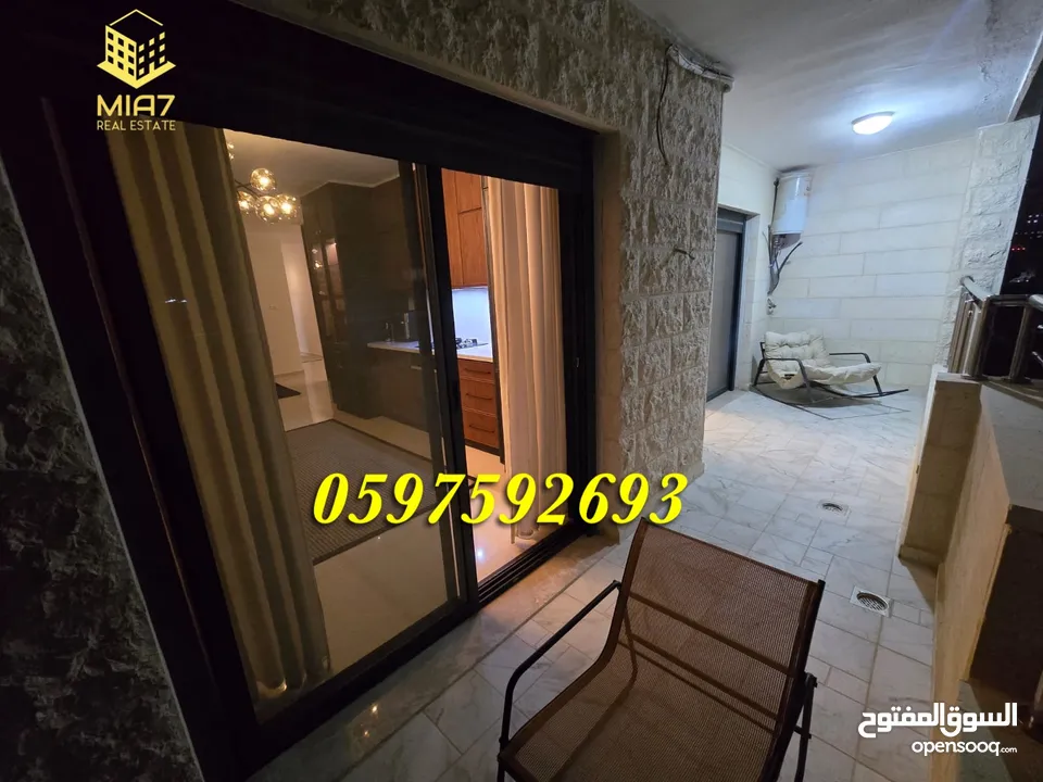 شقة فاخرة مفروشة للإيجار رام الله - الطيرة ( بطن الهوى ) قرب اسكانات طيبة 1 و 2