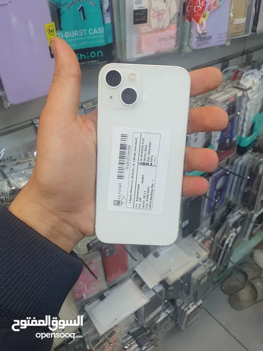 Iphone 13//128G//93%bt وكالة ولا خدش